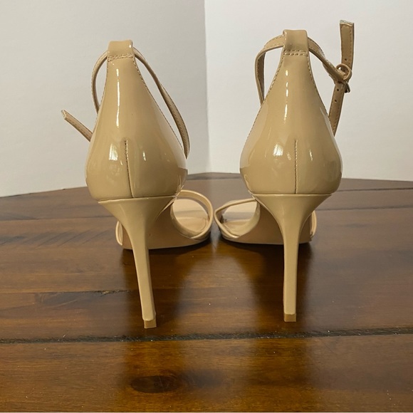 G.I.LI. Colby Nude Leather Ankle Strap Sandals - Picture 6 of 7